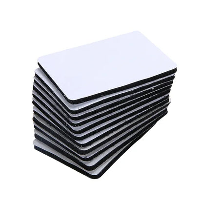 Carpet Anti-slip Sticker,40X60mm - 10 Pieces, Square Velcro Sticker, Black - view 3