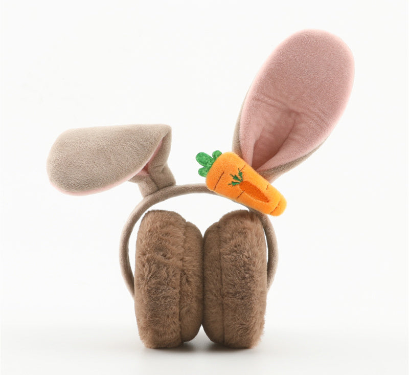 Winter Thickened Earmuffs To Keep Warm Plush Windproof Earmuffs - view 4