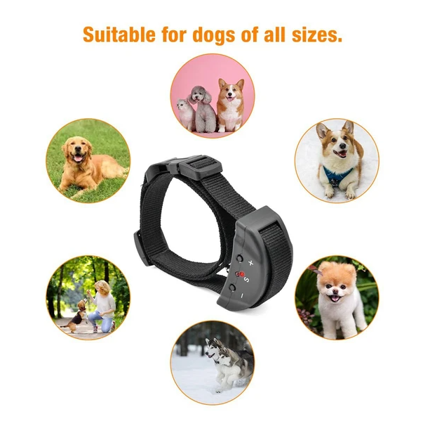 Automatic Anti Bark Barking Dog Shock Control Collar Device Large Medium Small - view 4