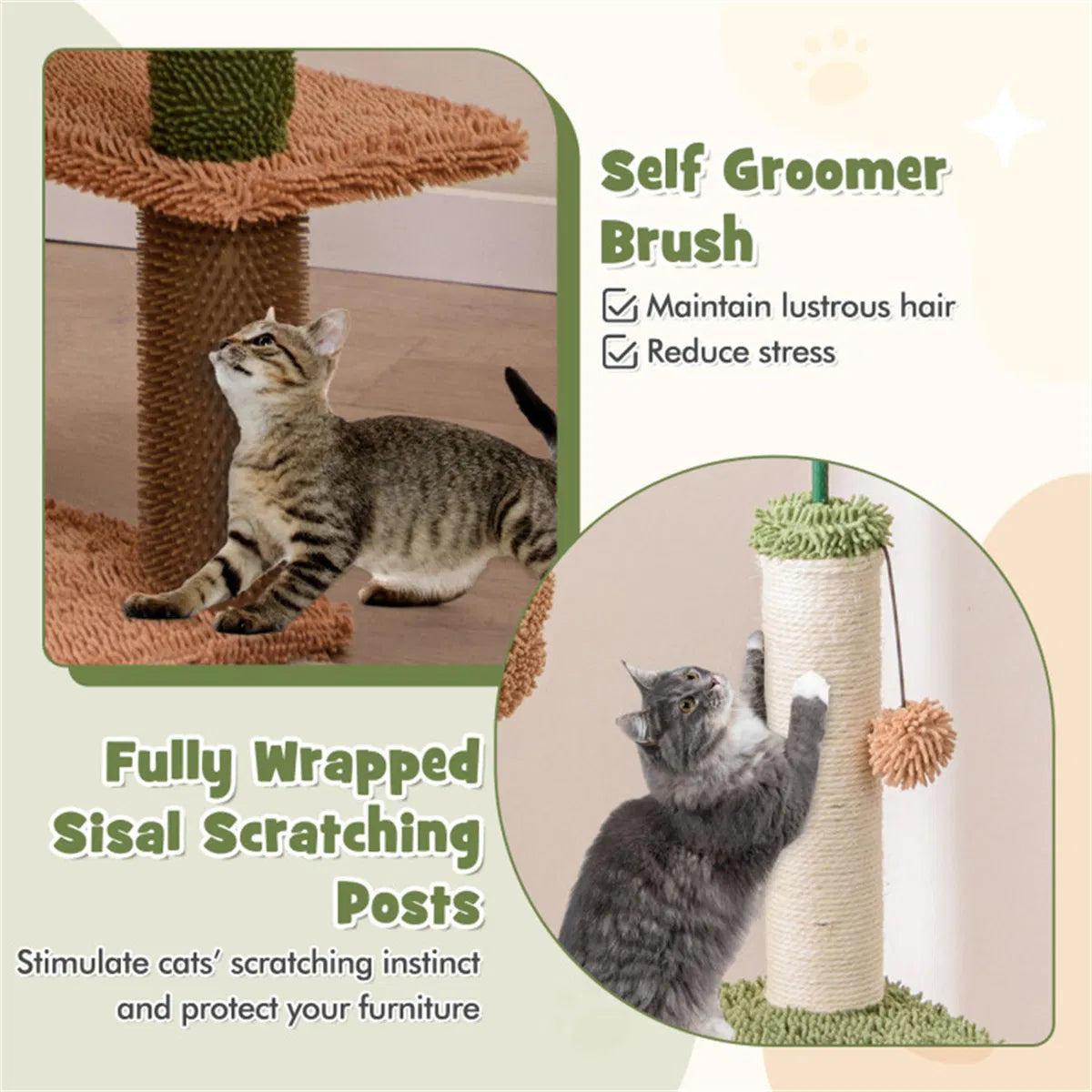 Multilevel Cat Tree, Cat Apartment - view 2