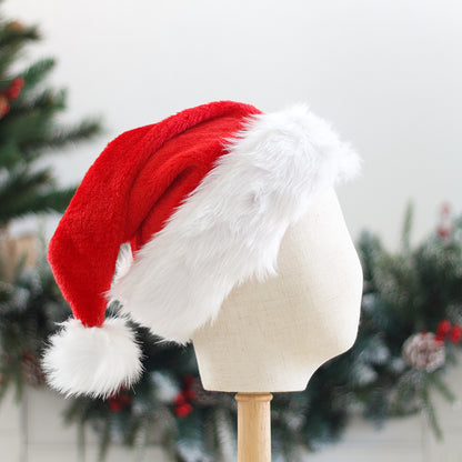 Santa Claus Hat Enlarged And Thickened Big Ball Hat - view 4
