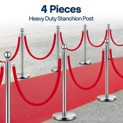 Crowd Control Barriers And Red Carpet Poles For Event & Party Supplies - Multiple Colors And Sizes Available - view 5