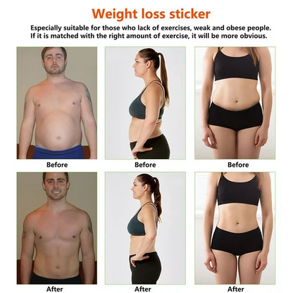 60PCS Slim Patch Weight Loss Slimming Diets Pads Detox Burn Fat Adhesive US - view 3