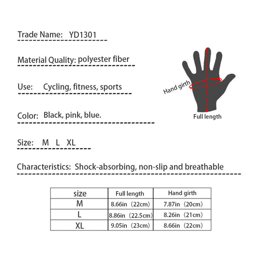 Unisex Touchscreen-compatible Thermal Outdoor Cycling Gloves - view 2