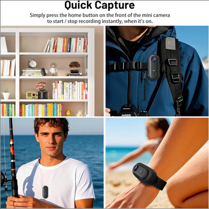 128GB FHD 1080P Mini Body POV Camera - view 3