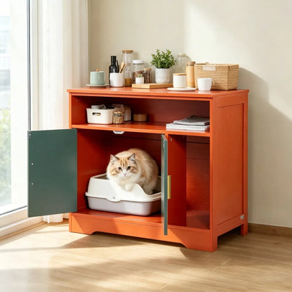 Wooden Cat Box Cabinet - view 6