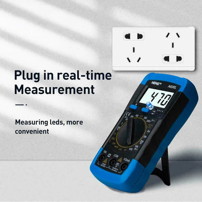 Digital Multimeter AC DC Voltmeter Ammeter Ohmmeter Volt Tester Meter XL830L USA - view 4