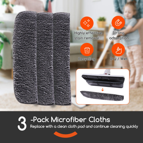 Lightweight Stick Vacuum Cleaner, Unique Vacuum And Mop Combo 3 Dust Filters Microfiber Pads - view 9