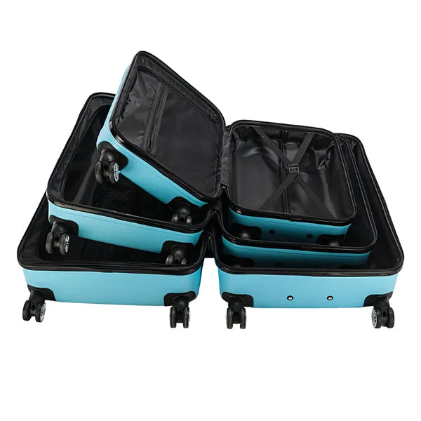 3-in-1 Multifunctional Large Capacity Traveling Storage Suitcase Blue - view 10