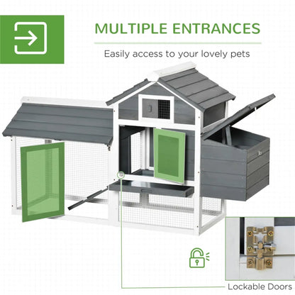 Wooden Chicken Coop - view 6