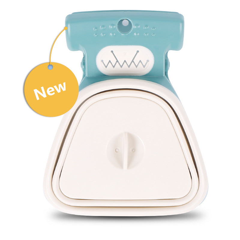 Dog Pet Travel Foldable Pooper Scooper With 1 Roll Decomposable bags Poop Scoop Clean Pick Up Excreta Cleaner Epacket - view 9