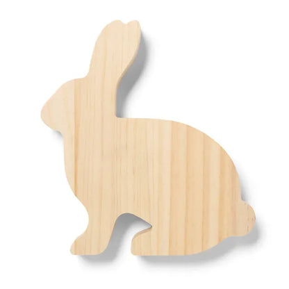 Easter Craft Bunny Wood Base - view 2