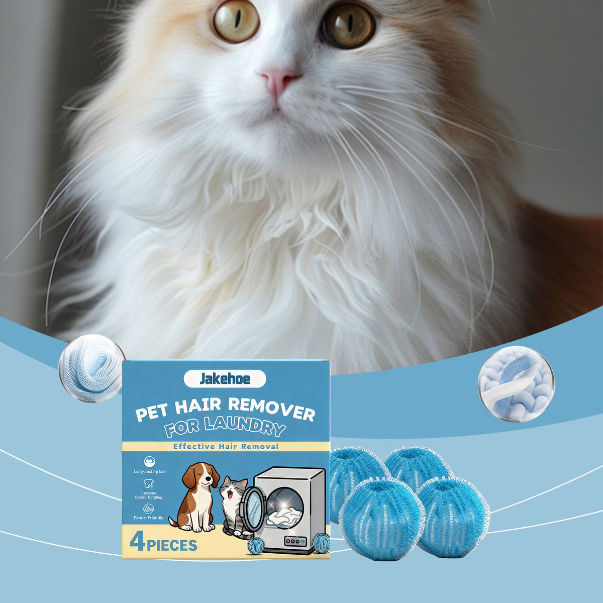 Pet Hair Remover 4pcs Box - view 5