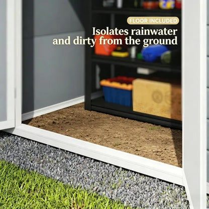 Outdoor Garden Storage Shed Tool House - view 4
