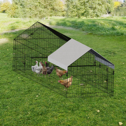 Poultry Farming Outdoor Metal Chicken Coop - view 2