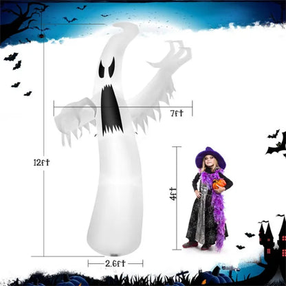12 Feet Halloween Inflatable Ghost Decoration - view 4