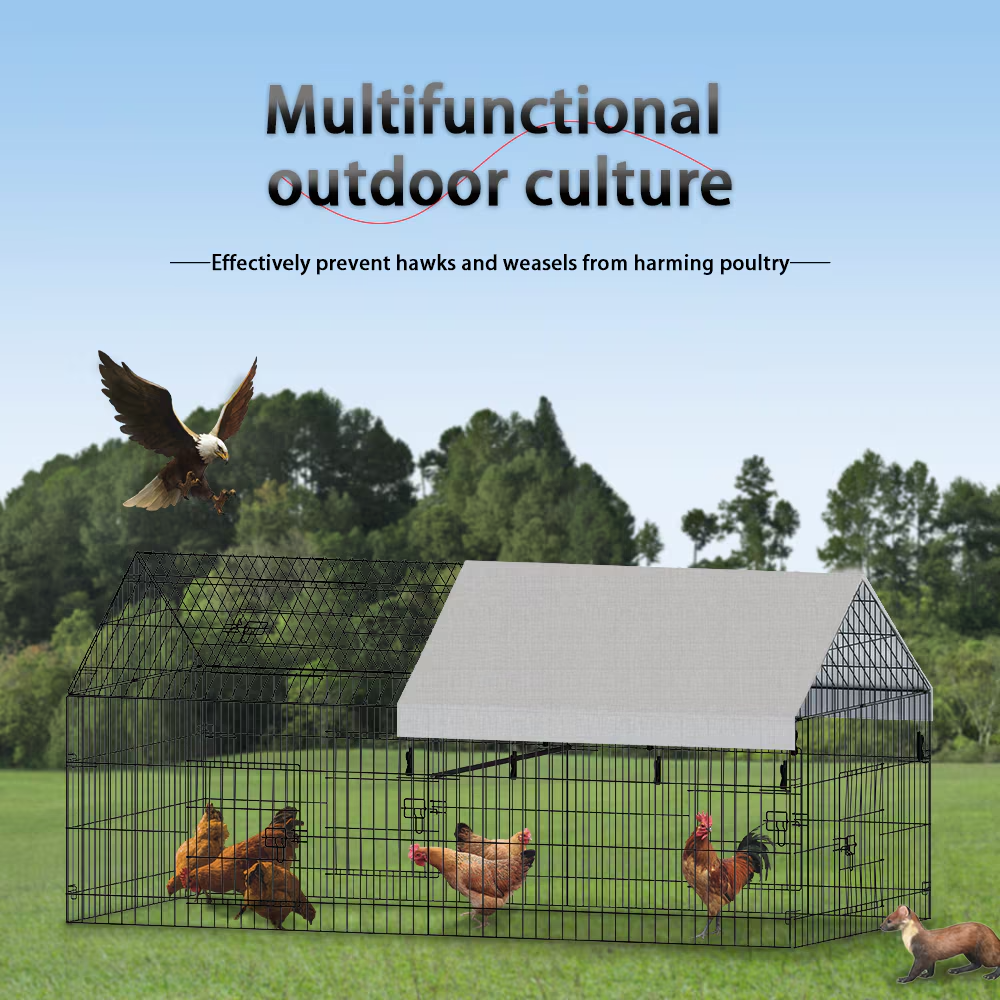 Pointed Wire Chicken Coop For Poultry Breeding - view 6
