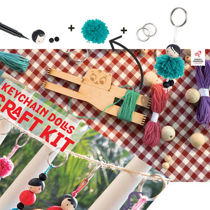 Keychain Dolls Craft Kit Unique DIY Activity Set - view 3