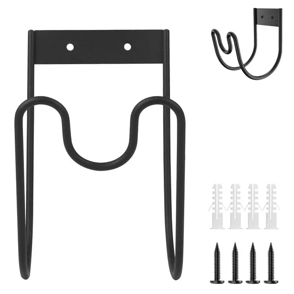 2Pack Heavy Duty Garden Hose Holder Stainless Steel Hose Hook Metal Hose Rack Reel Organizer For Water Hose Extension - view 5