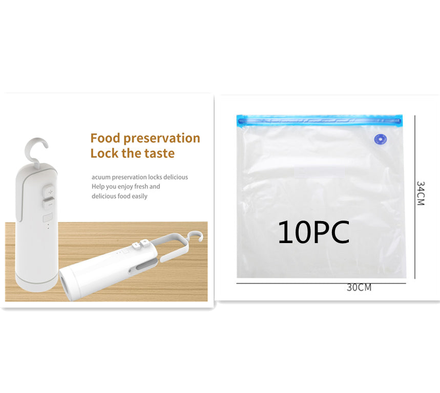 4 In 1 Portable Electric Vacuum Sealer For Vacuum Storage Bags Kitchen Gadgets - view 8