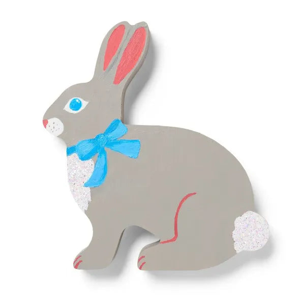 Easter Craft Bunny Wood Base