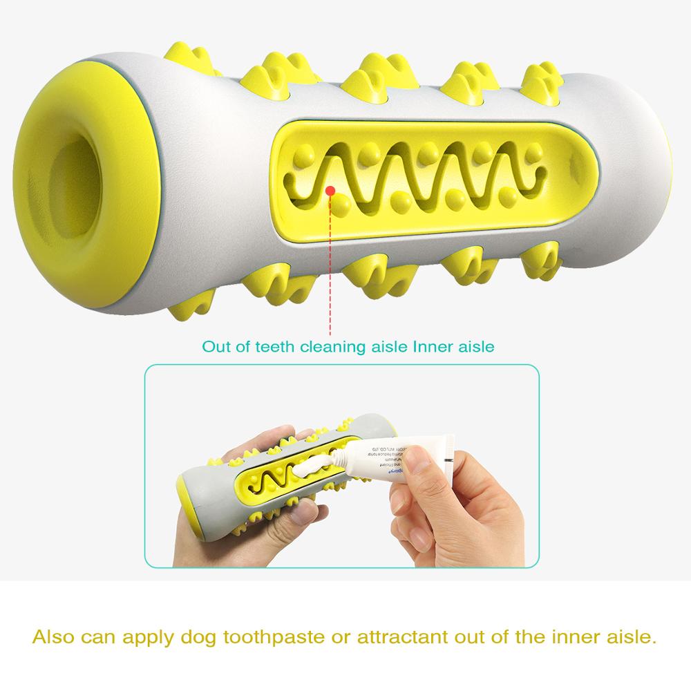 Dog Squeaky Toys For Aggressive Chewers, Tough Toothbrush Dog Chew Toy - view 5