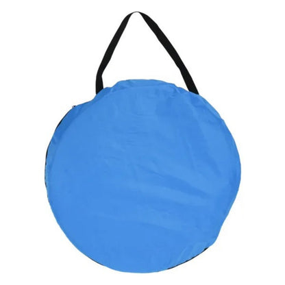 1-2 Person Portable Up Toilet Shower Tent Changing Room Dressing Tent Camping Shelter Blue - view 2