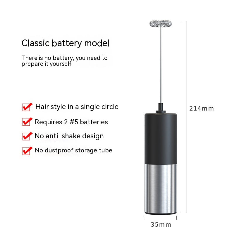 Electric Milk Frother Creative Mini Coffee Milk Frother - view 6
