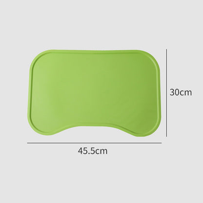 Dog Food Mat For Floors Waterproof,Thicker Cat Food Mat Non-Slip,Dog Bowl Mats For Food And Water - view 6