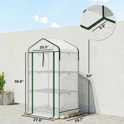 Garden Bed With Mini Greenhouse - view 3