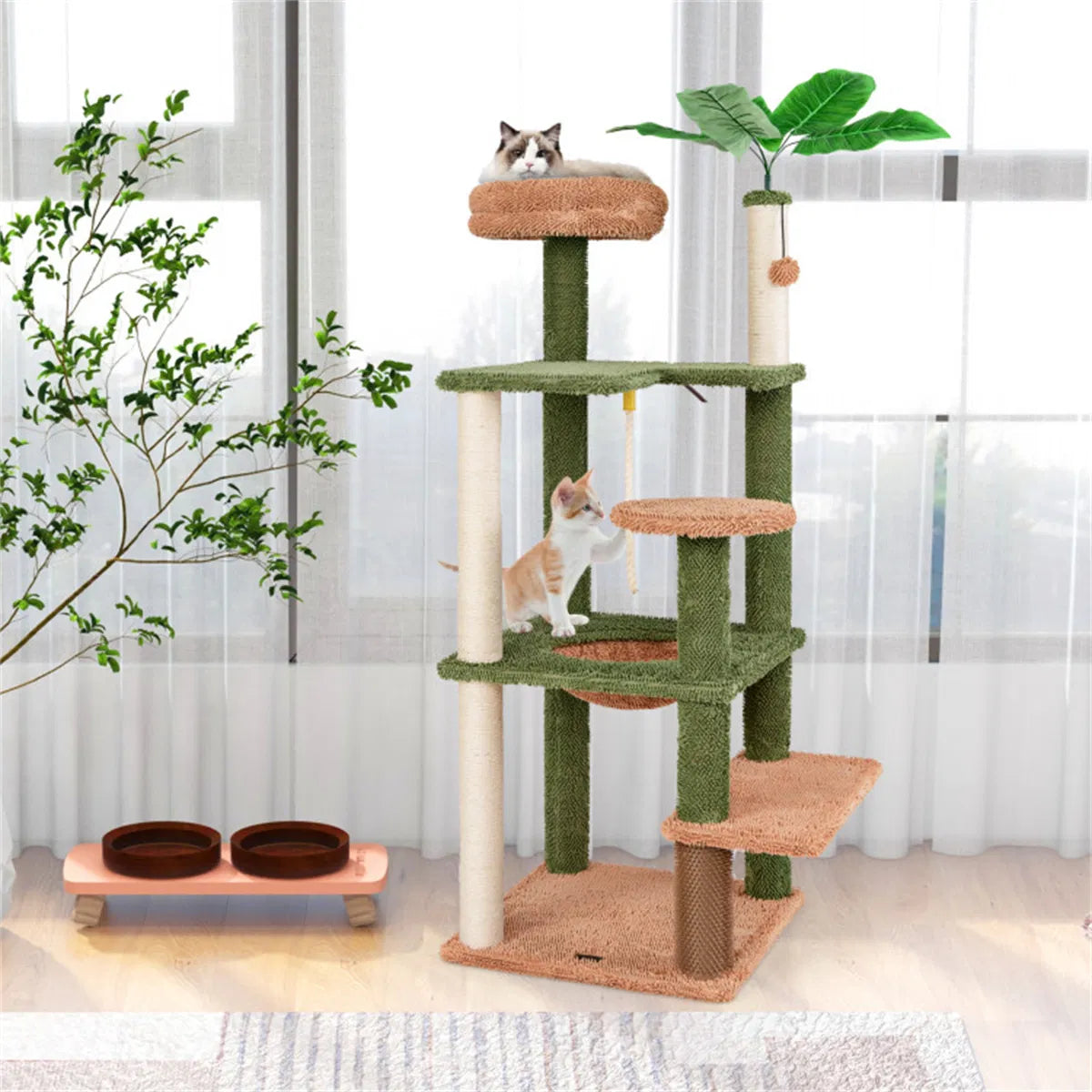 Multilevel Cat Tree, Cat Apartment - view 9