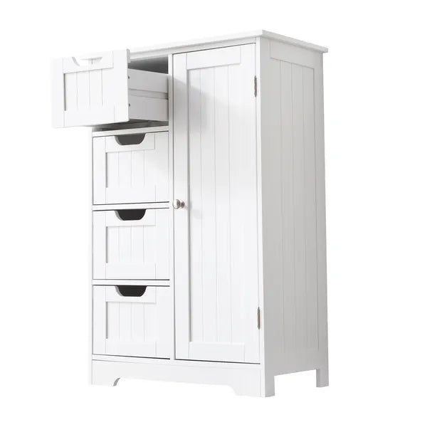 FRALIMK Small Bathrooom Storage Cabinet, Freestanding Storage Cabinet EntryWay Cabinet Home Storage For Living Room - view 2
