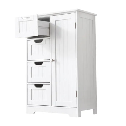 FRALIMK Small Bathrooom Storage Cabinet, Freestanding Storage Cabinet EntryWay Cabinet Home Storage For Living Room - view 2