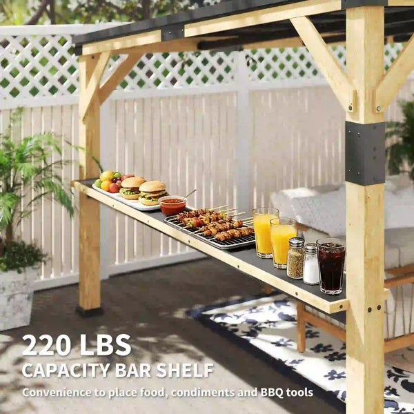 Wooden Gazebo - view 2