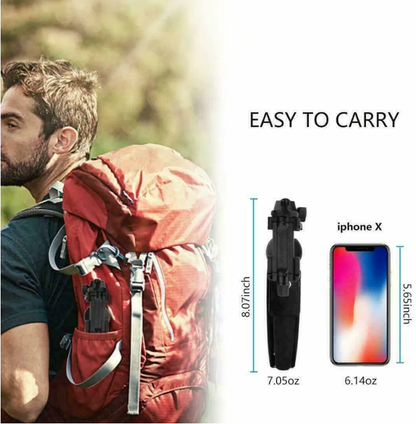 Selfie Stick Tripod 40 Bluetooth Remote Portable For IPhone And Android Phones - view 2