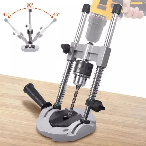 Versatile Electric Drill Stand: Vertical Drilling Support, Mobile Base, Holes For Drilling - view 3