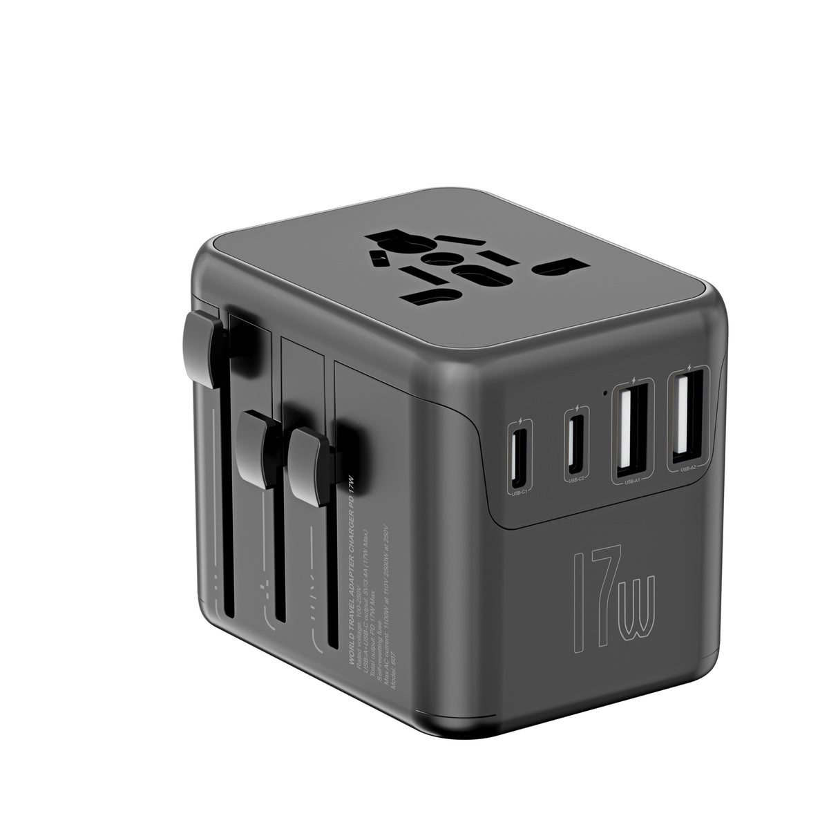 Multifunctional Wireless Travel Plug Adapter - view 7