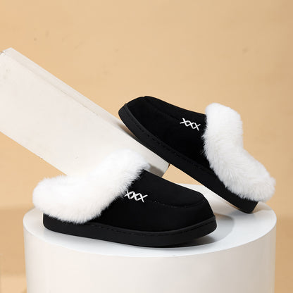 Fluffy Home Warm Non Slip Cotton Slippers - view 6