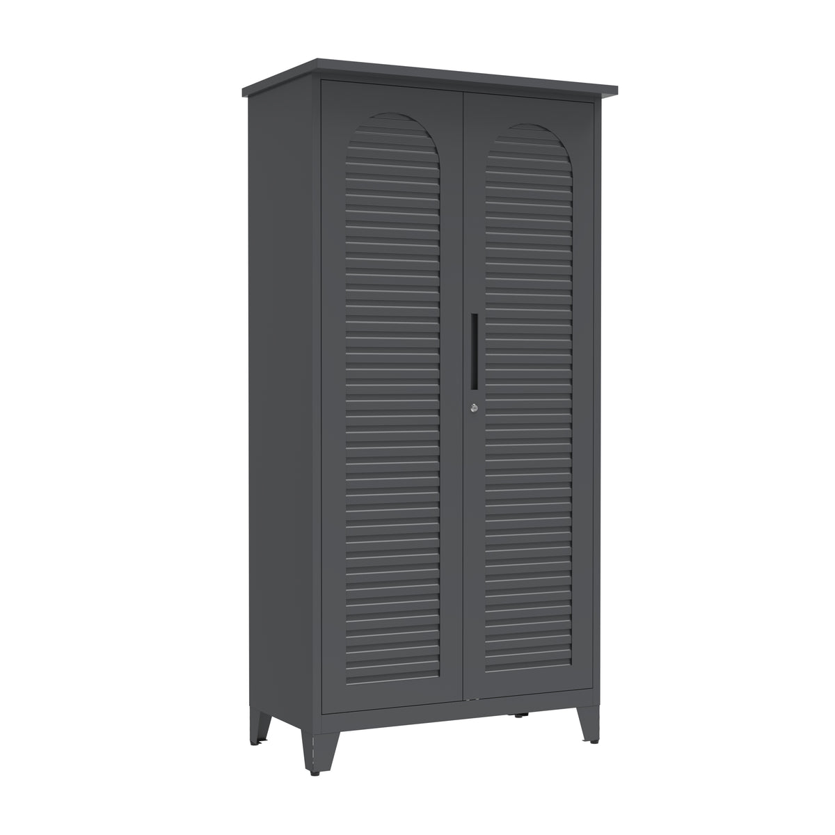 73'' Tall Metal Tool Storage Cabinet, With Ample Storage Space For Garage,Warehouse,Garden,Office, Living Room,Bathroom - view 8
