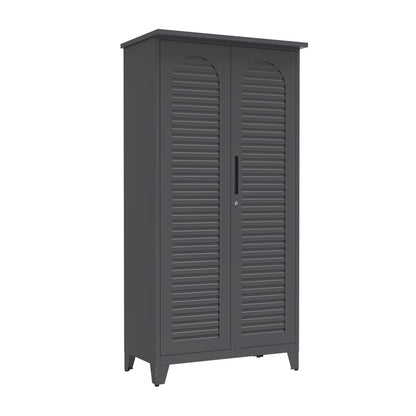 73'' Tall Metal Tool Storage Cabinet, With Ample Storage Space For Garage,Warehouse,Garden,Office, Living Room,Bathroom - view 8