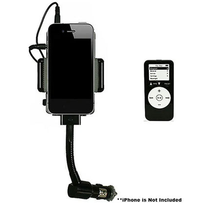 FM Transmitter Hands-free Car Charger With Remote Control Phone Stand 3.5 Mm Headphone Jack - view 5