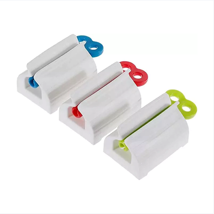3x Toothpaste Squeezer Bathroom Tube Easy Stand Dispenser Rolling Holder Seat - view 4