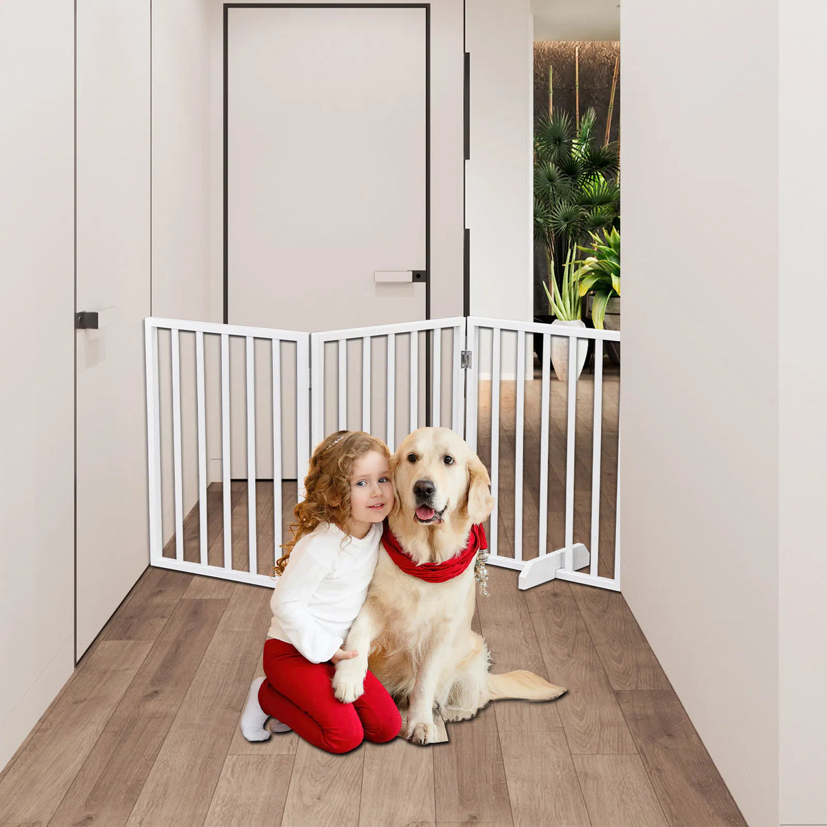 The Wooden Dog Fence White - view 6