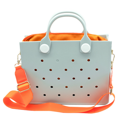 Waterproof EVA Handbag Punching Women's Tote Bags With Shoulder Strap For Women Hand Tote Bag Beach Bag - view 8
