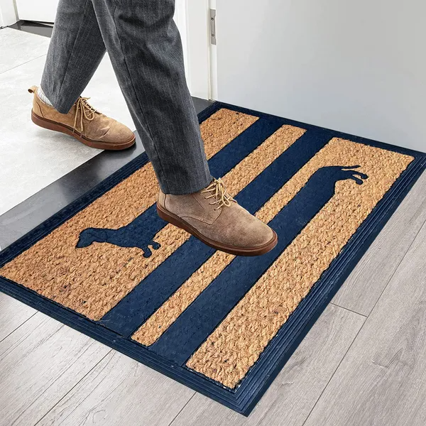 Funny Coir Doormat Hello There Welcome Front Porch Decor Doormat For The Entrance Way Outdoor With Heavy-Duty Non Slip - view 5