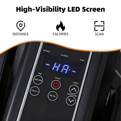 Compact Under-Desk Elliptical - Quiet Mini Pedal Exerciser With Adjustable Speed And LED Display - view 2