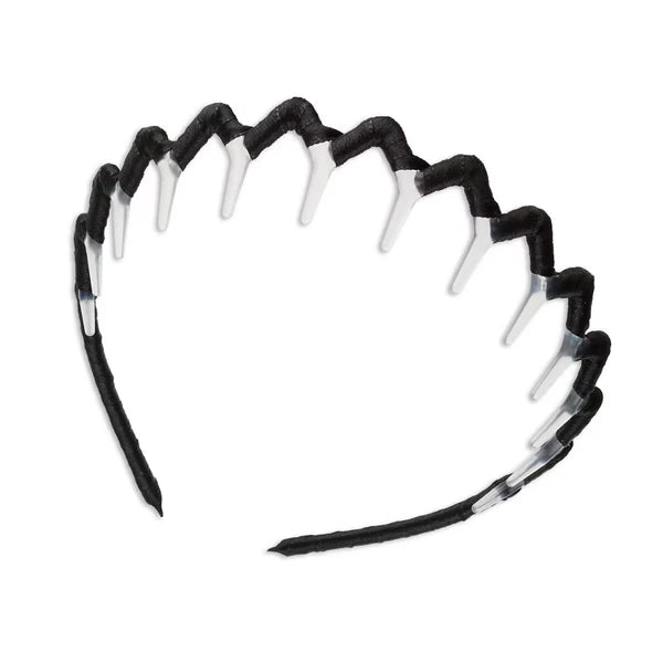 Fabric Covered Zig Zag Headband - Black - All Hair: Hair Styling, Fashion, Securing Hair - view 2