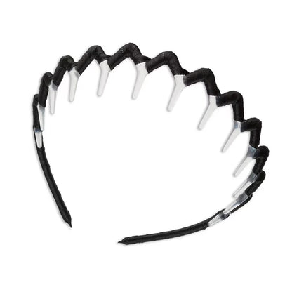 Fabric Covered Zig Zag Headband - Black - All Hair: Hair Styling, Fashion, Securing Hair - view 2