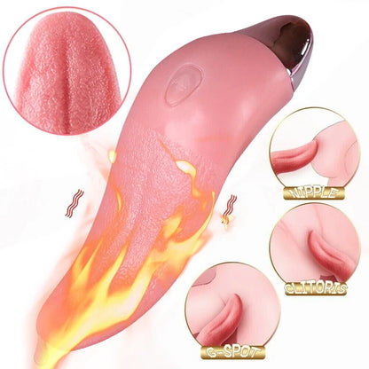 Tongue Clit Licking Vibrator-G-Spot Sucking Oral Massager Sex-Toys For Women Share - view 5