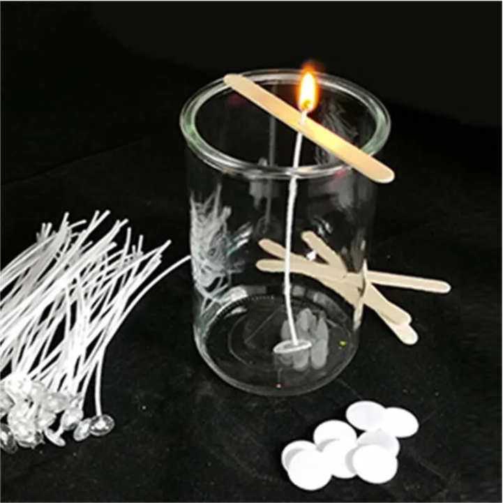 Candle Wicks 6 Inch Cotton Core Candle Making Supplies Pre Tabbed New - view 6